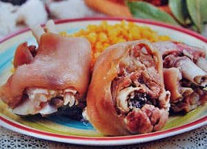Ножки свиные с горохом (эстонское национальное блюдо)