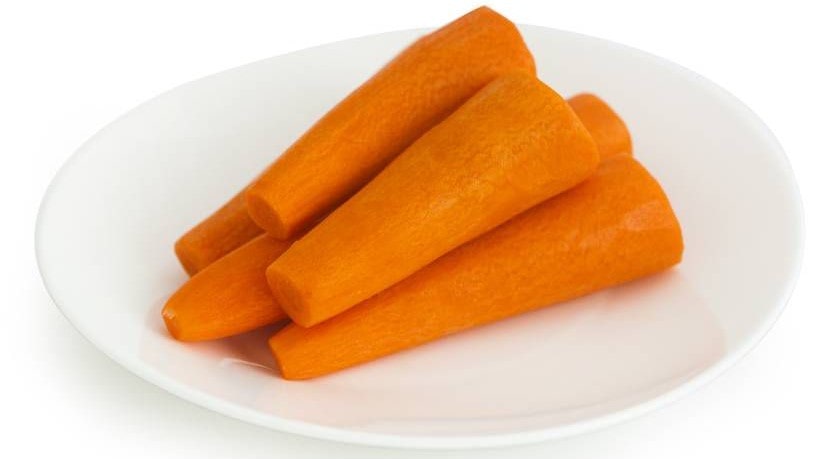 Морковь очищенная отварная 