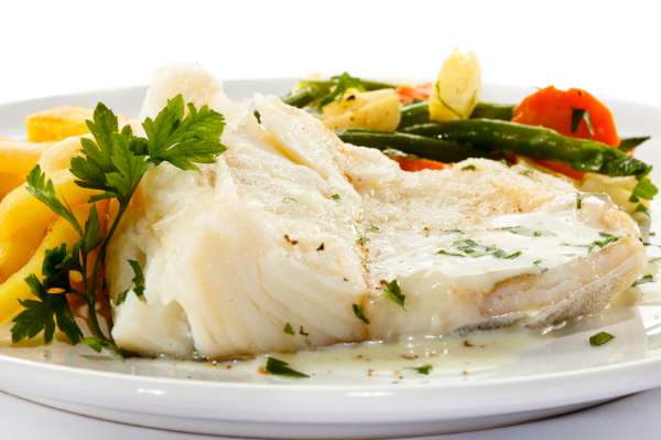 Рыба в белом соусе (диетическая)