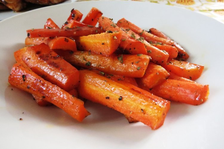 Гарнир морковный