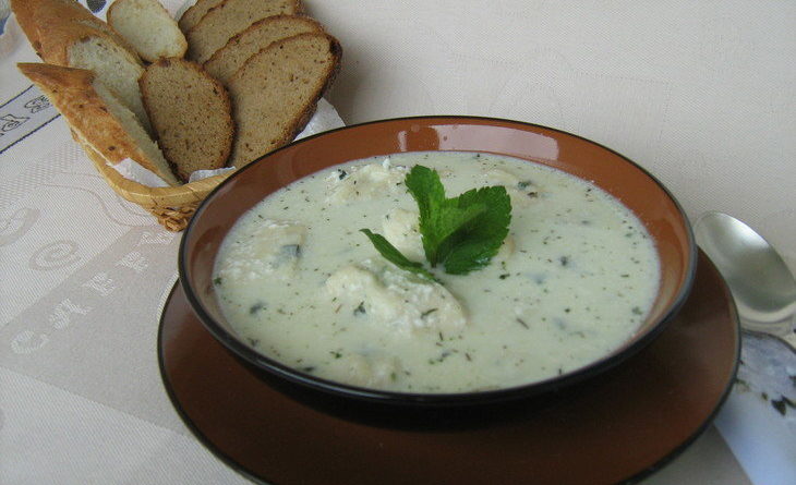 Суп из сыра (Гадазелили) 
