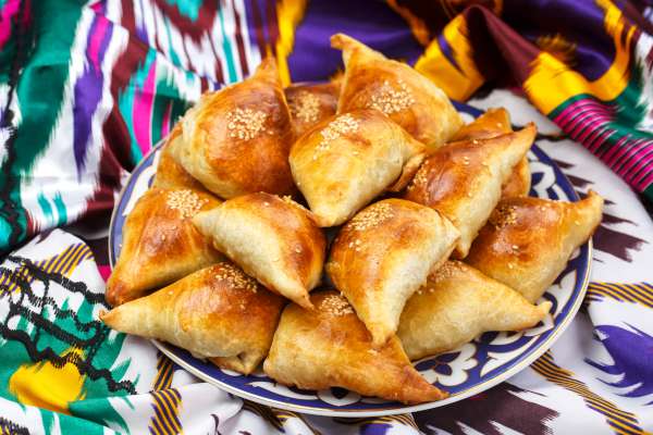 Пирожки Самса (по-киргизски)