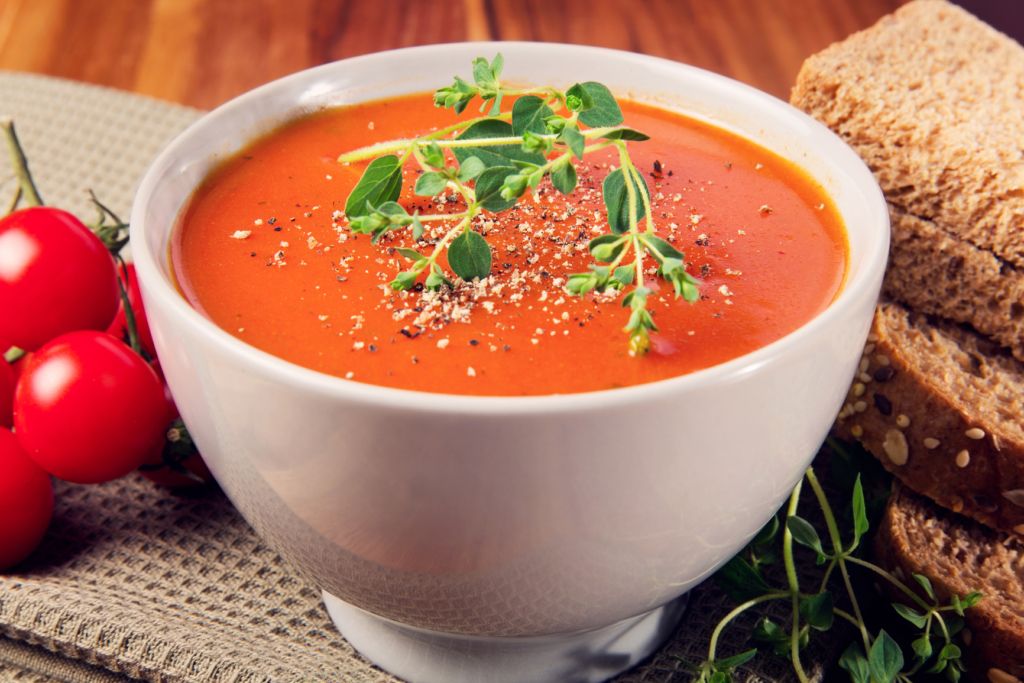 Суп-пюре томатный «Помидорка»