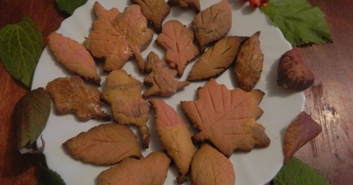 Печенье «Осенние листья»