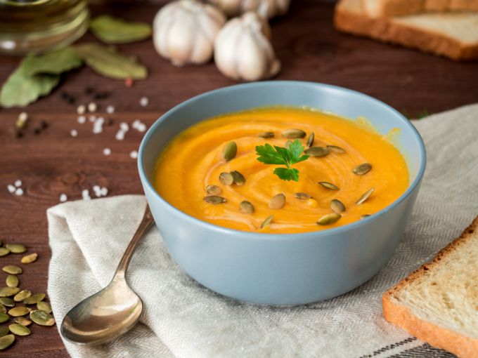 Диетический суп из тыквы с кабачками – пошаговый рецепт приготовления с фото