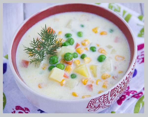 Суп-пюре картофельный с молоком