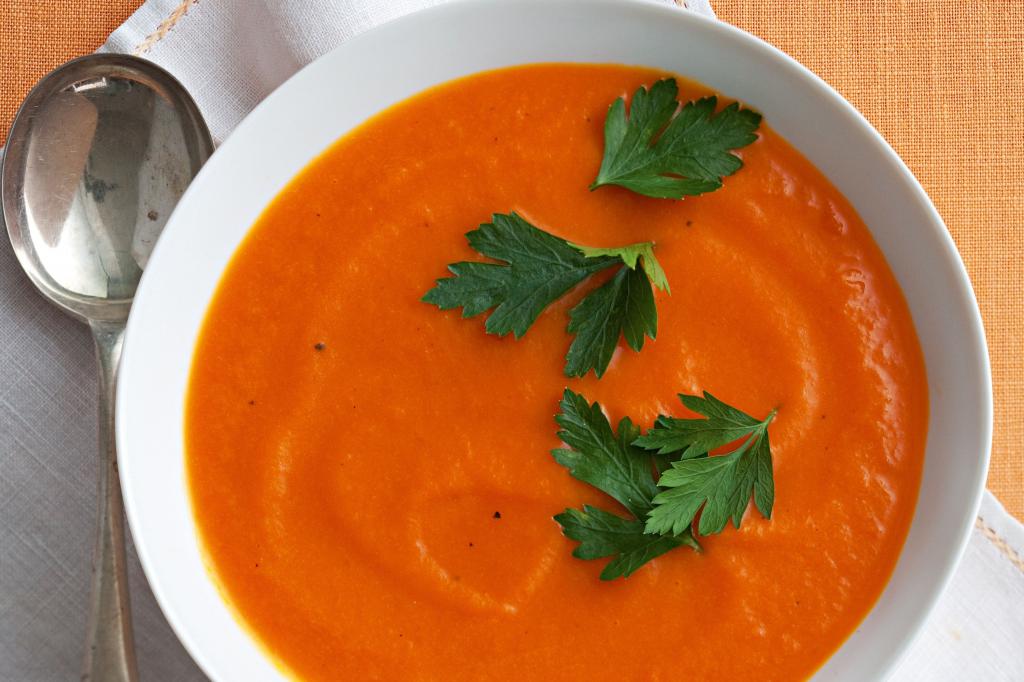 Суп-пюре из моркови или репы