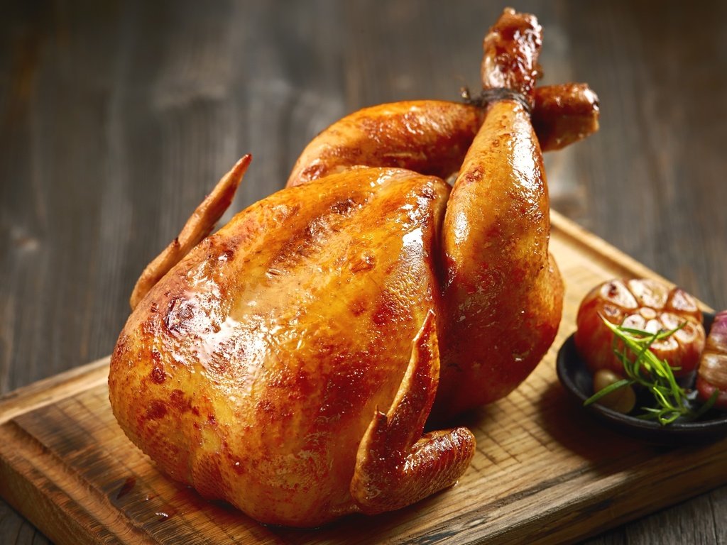 Курица жареная — калорийность