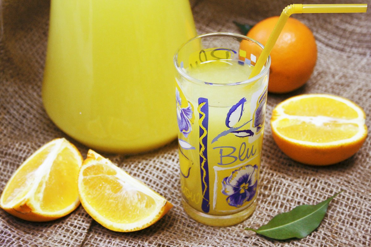 Напиток апельсиновый или лимонный