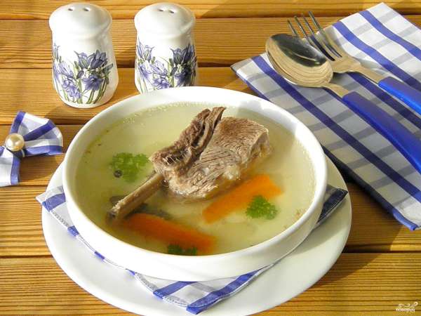 Мясной бульон для заправочных супов