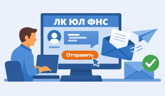 Как отправить обращение из личного кабинета юридического лица на сайте ФНС: инструкция