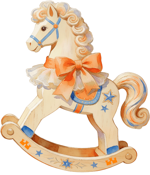 Игрушечный конь! Символ 2026 года